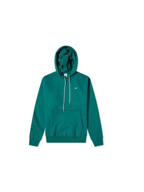NikeLab Solo Swoosh Fleece Hoodie Mystic Green