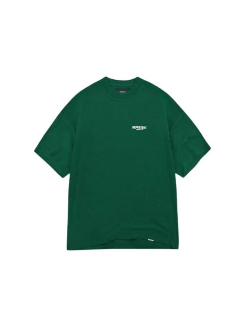 Represent Owner's Club T-Shirt Racing Green/White