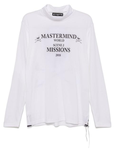 logo print long sleeve t-shirt