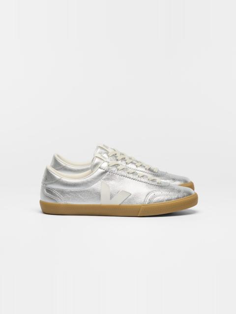 VOLLEY LEATHER SILVER WHITE NATURAL