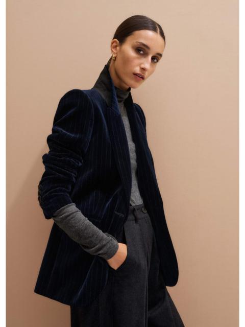 Sharp Shoulder Blazer