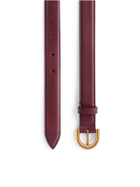 Women's Rodeo Belt  in Dark Burgundy