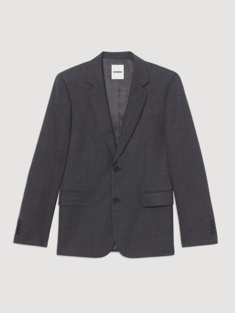 WOOL SUIT JACKET