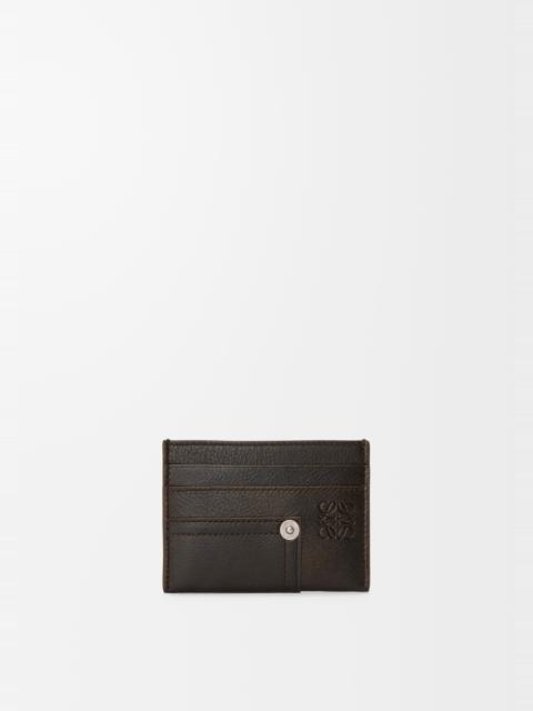 Panta plain cardholder in shiny calfskin