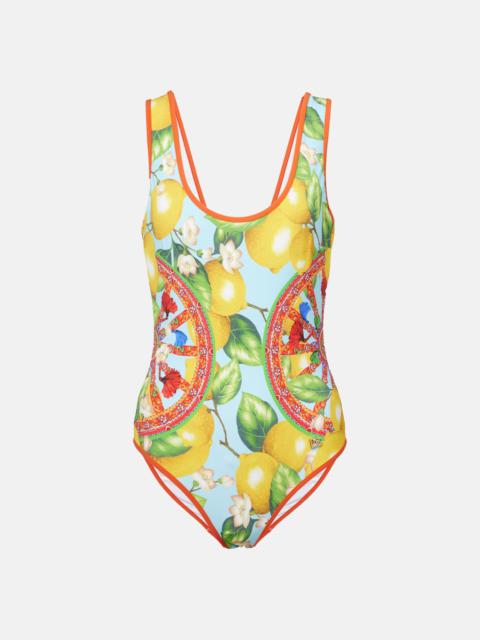 Printed swimsuit