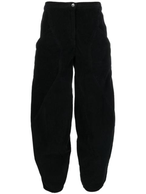 Digi tapered-leg corduroy trousers