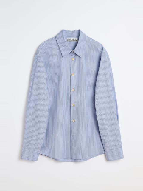 Beyond Shirt Typewriter Stripe Poplin