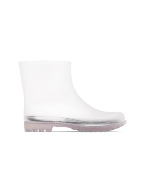Gray Monsoon Rubber Boots