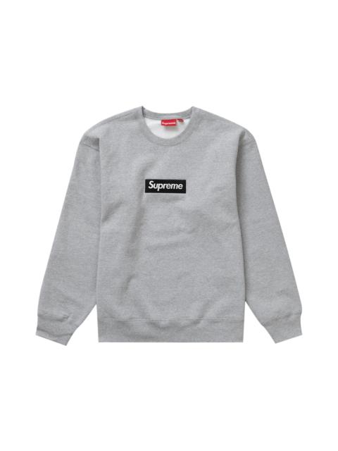 Supreme Box Logo Crewneck (FW22) Heather Grey