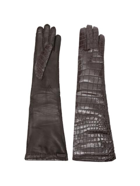 leather gloves