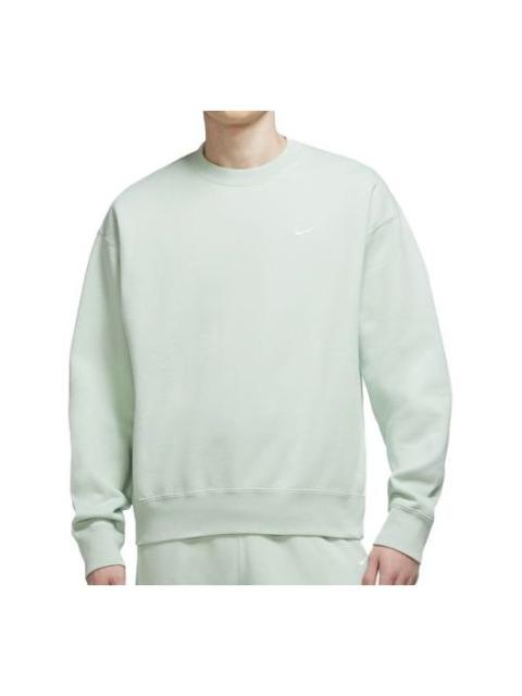 Nike Lab Nrg Fleece Crew Round Neck Pullover Light Blue DA2252-321