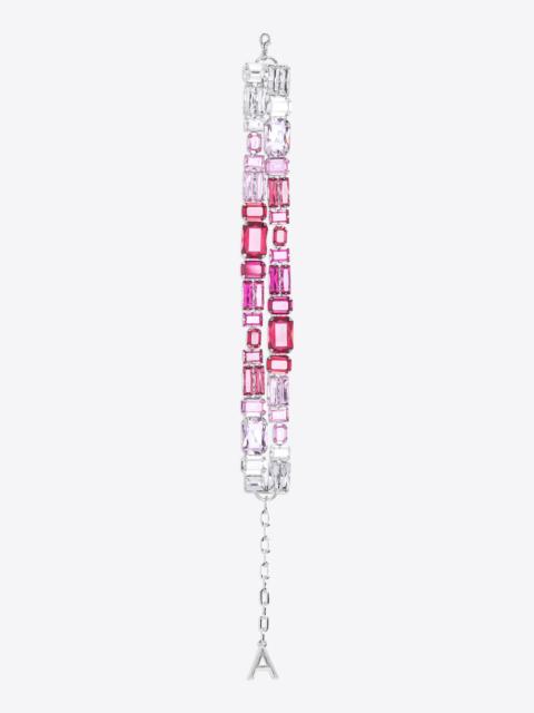 OMBRE CRYSTAL CLUSTER CHOKER NECKLACE