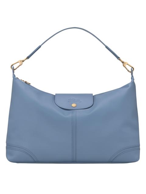 Le Pliage Xtra XL Shoulder bag Slate - Leather