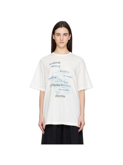 Off-White 'La mélancolie' Short Sleeve T-shirt