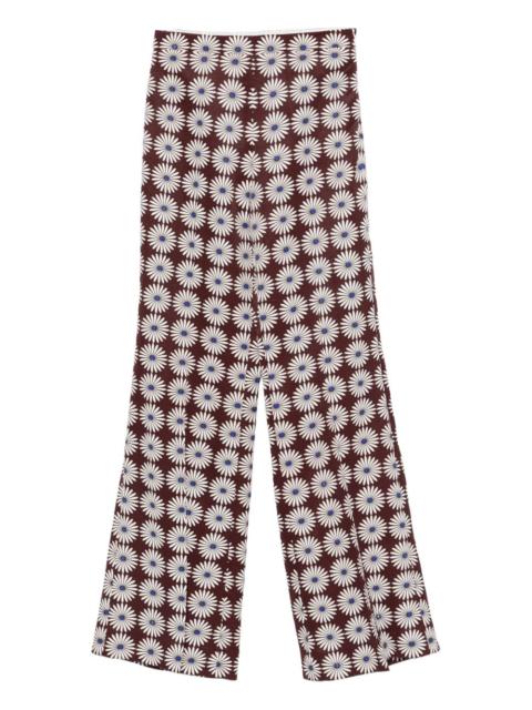 floral-print palazzo pants