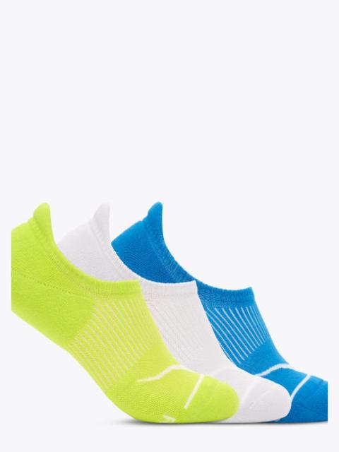 Invisible Sock 3-Pack in Hoka Citrus/Cosmic Grey/Hoka Blue