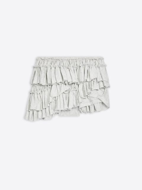 RUFFLED MICRO SHORTS