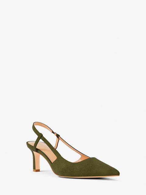 Alora Suede Slingback Pump