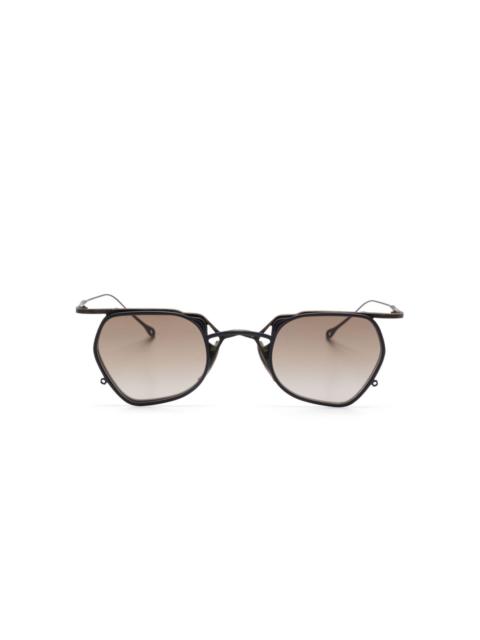 geometric-frame sunglasses
