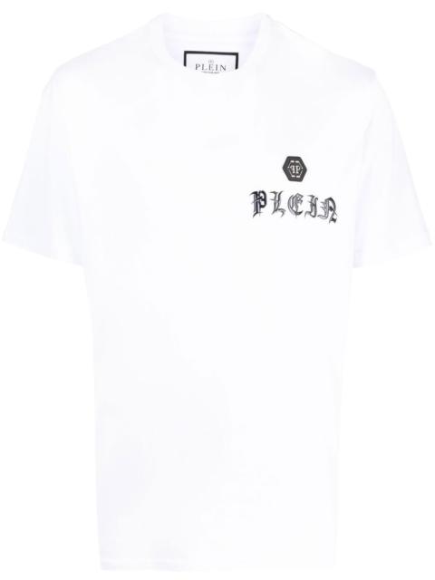 chest logo-print detail T-shirt