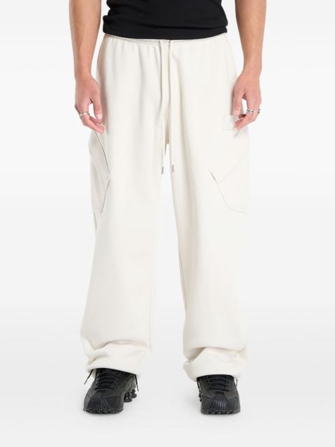 cargo-pocket track pants