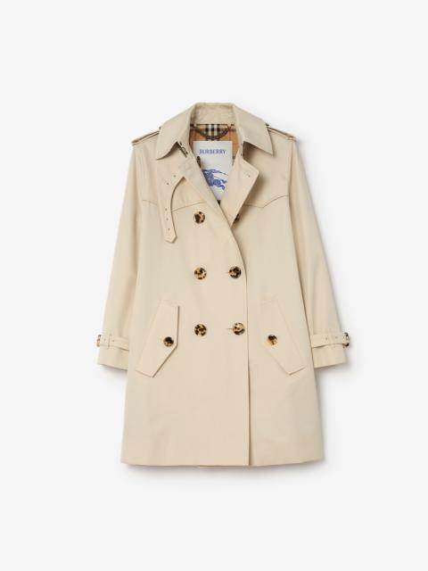 Short Summerside Gabardine Trench Coat​