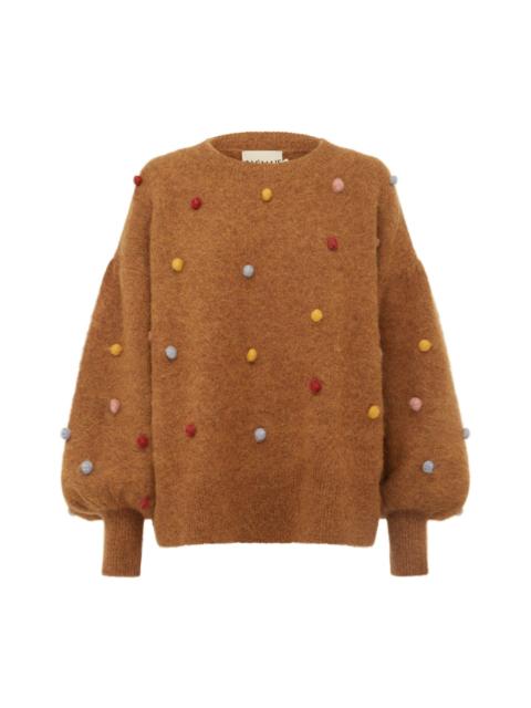 Elia Tobacco Balloon Sweater