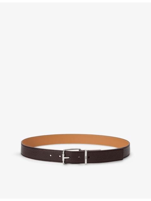 Rounded Soft Studs Leather Belt