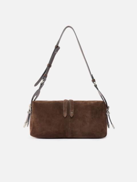KEEPER BAG MEDIUM SHOULDER BAG IN SUEDE
