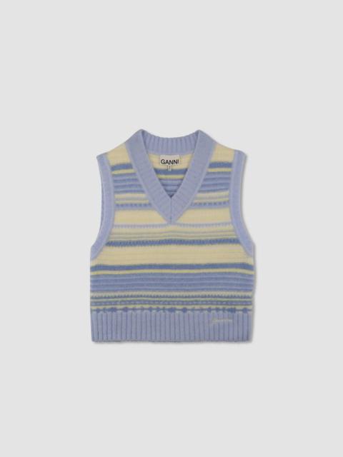 Gilet Soft Wool Stripe
