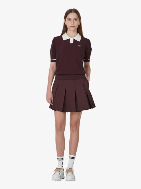 POLO WITH CONTRAST COLLAR