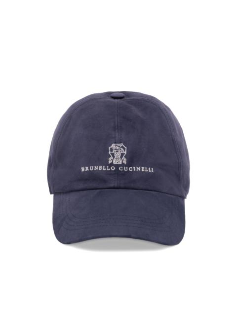 logo-embroidered baseball cap