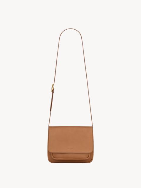 SAINT LAURENT SMALL SATCHEL IN LEATHER