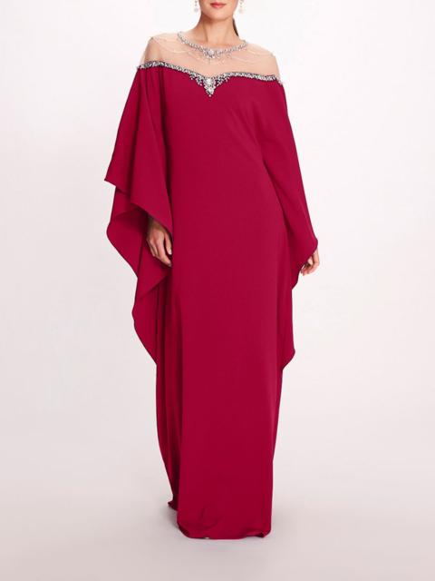EMBROIDERED ILLUSION KAFTAN