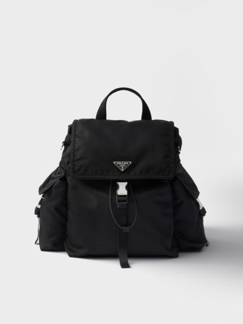 Prada Explore Re-Nylon and leather backpack