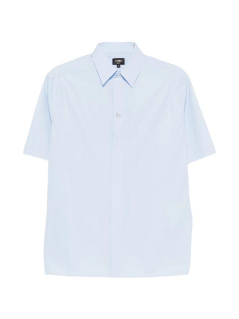 logo-appliqué shirt