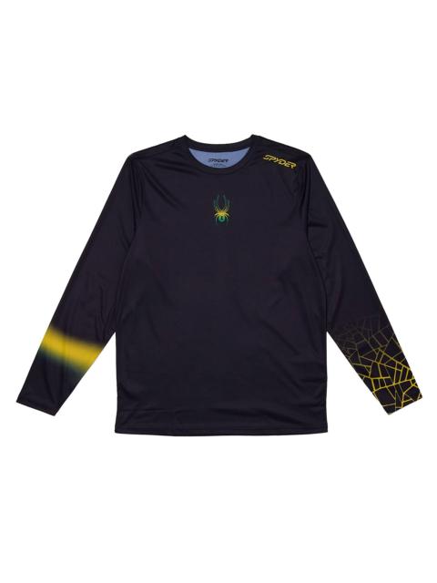 Mens Jamaica Arc Long Sleeve Crew - Black
