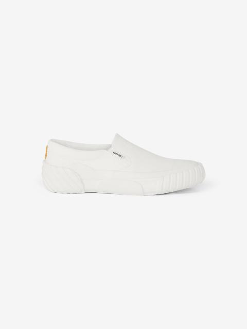 Slip-on canvas Tiger Crest trainers