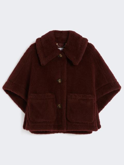 NEWTERZO1 Cape in alpaca and wool Teddy fabric