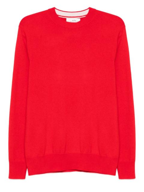 crew-neck cashmere sweater