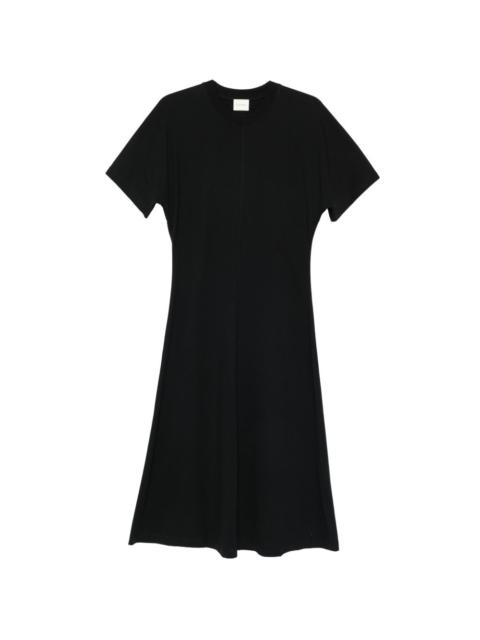 crew-neck T-shirt midi dress