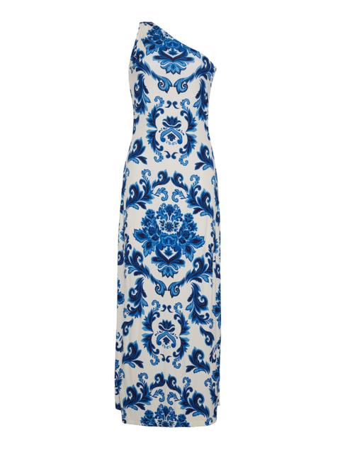 Nicky Dress
A Sculpted Drape and One-Shoulder Allure