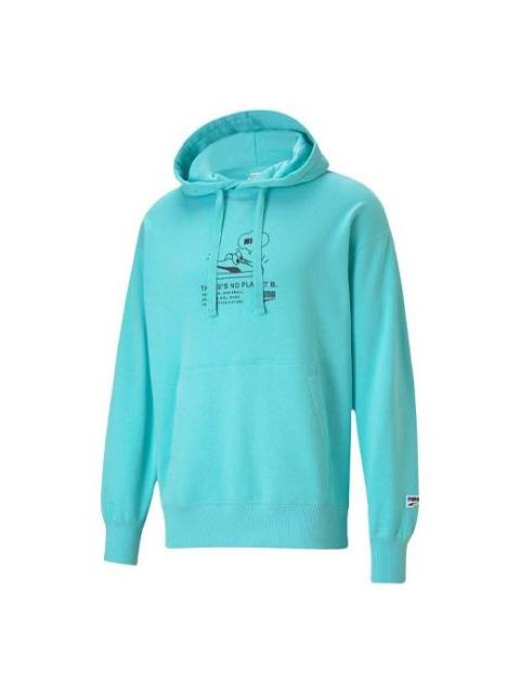 Men's PUMA Casual Printing Hooded Casual Angel Blue 531429-49