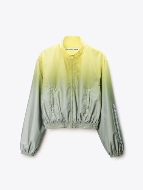 Reflective Shrunken Track Jacket