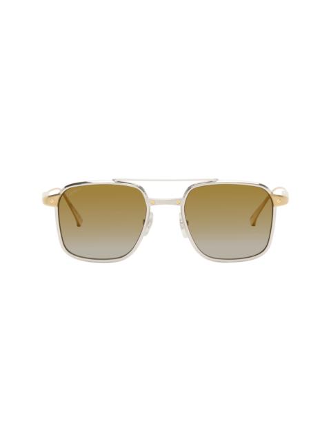 Silver & Gold Exception Sunglasses
