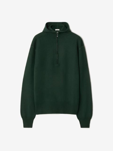 Wool Half-zip Hoodie