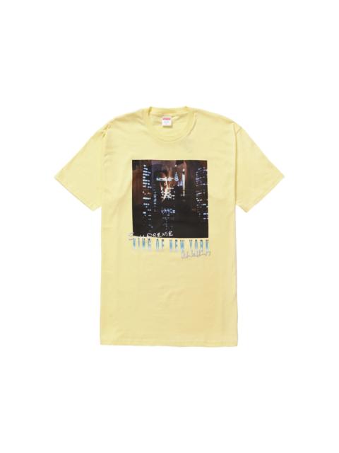 Supreme King of New York Tee Pale Yellow