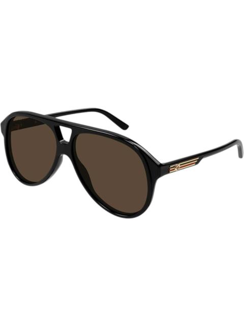 Gucci Aviator Sunglasses Black (GG1286S 001)