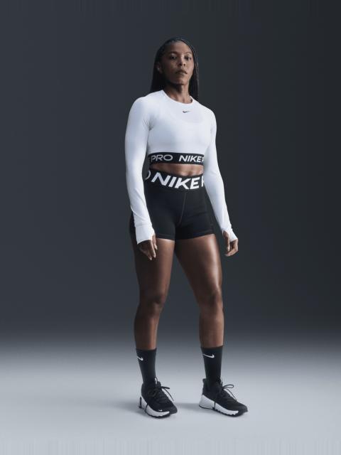 Nike Pro Sculpt Women's High-Waisted 3" Biker Shorts