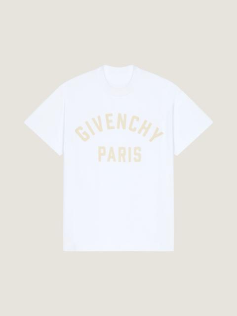 GIVENCHY PARIS BOXY FIT T-SHIRT IN COTTON